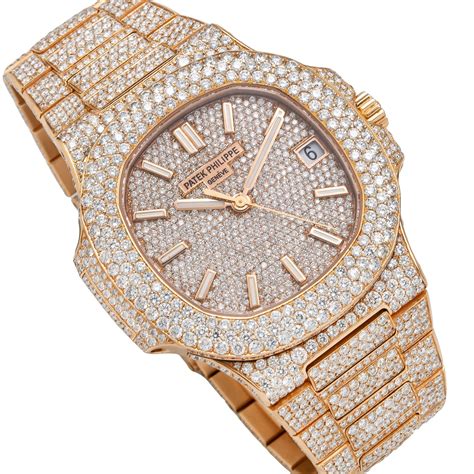 patek philippe all diamonds|patek philippe diamond men's watch.